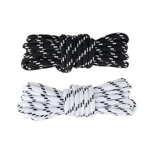 适配萨洛蒙鞋带salomonxt6男女款黑色圆绳白色圆形防滑鞋登山鞋白