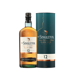 苏格登12年单一麦芽威士忌Singleton苏格兰进口洋酒行货700ml