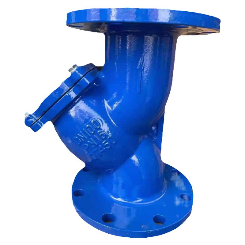 GL41H-16法兰Y型过滤器球墨铸铁法兰过滤阀污水管道DN50 80100150