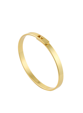 铜镀金欧美风搭扣手镯