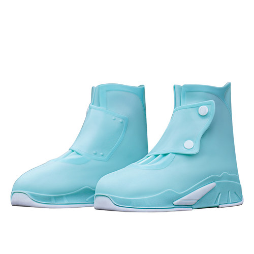 雨鞋女款鞋套防水外穿雨鞋套中筒加厚耐磨下雨天防滑水鞋硅胶雨靴