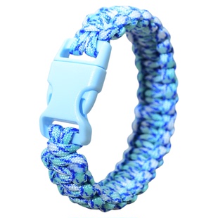 户外伞绳编织手链男女ins风求生手绳露营登山多功能应急行李挂扣