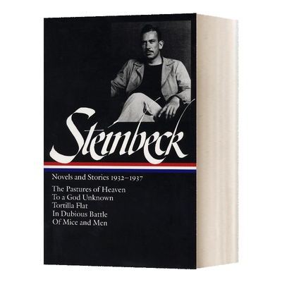 英文原版 精装 John Steinbeck Novels and Stories 1932-1937 LOA #72 英文版 进口英语原版书籍外文小说