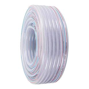 pvc4分6分1寸塑料纤维增强加厚高压网纹防冻家用灌溉蛇皮水管软管
