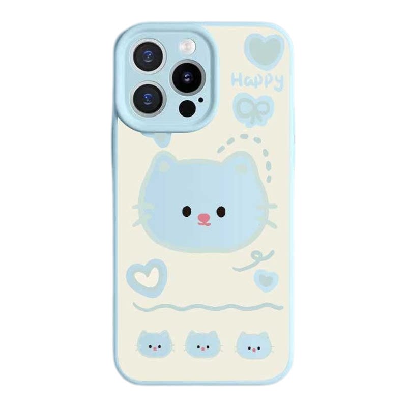 iPhone爱心小猫手机壳