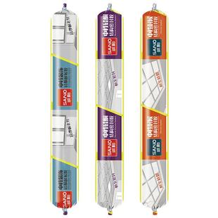 三和结构胶中性硅酮防水密封胶白色门窗玻璃胶室外幕墙专用耐候胶