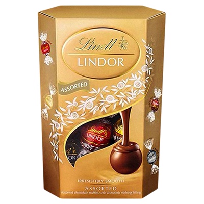 Lindt/瑞士莲官方正品软心精选巧克力200克进口休闲零食伴手礼