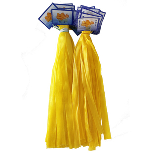 大蒜网兜生姜网袋带标签装蒜的塑料包装袋包邮超市尼龙小网袋批发