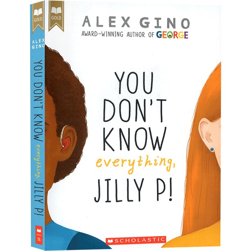 英文原版 You Don't Know Everything, Jilly P! 你不是什么都知道，吉莉·P!  青少年小学生英语课外阅读读物 章节小说正版进口书