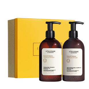 【店铺直播专属】欧舒丹草本强韧丰盈洗发水护发素套装清洁官方