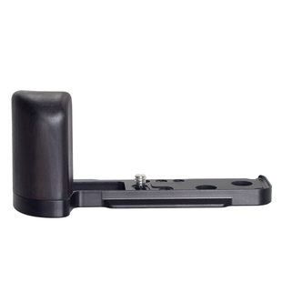 桑格适用富士X100VI相机L型手柄底座X100V快装板X100F 黑檀木实木手柄复古设计底部防刮花微单摄影摄像配件