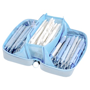 蓝色系ins风文具套装礼盒开学大礼包女孩生日新年礼物三年级学习用品男孩初中生小学生实用套装毕业礼物奖励