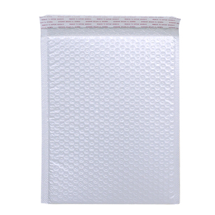 加厚珠光膜气泡膜信封袋加强防水自封袋快递包装袋贴纸快气泡袋卷