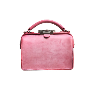 BX074多尺寸医生口金包杜勒斯锁手工DIY皮具皮革免裁包包版型图纸