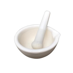 陶瓷研钵加厚陶瓷乳钵研药碗捣药罐研磨棒药臼杵中西药研磨碗捣碎