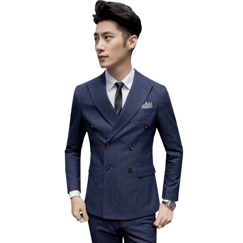 双排扣男套装修身三件套团结婚礼服怎么样？真相评测不吹不黑诉说