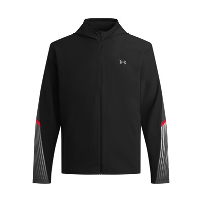 安德玛官方UA秋冬Velociti Storm男子梭织跑步运动外套6005900