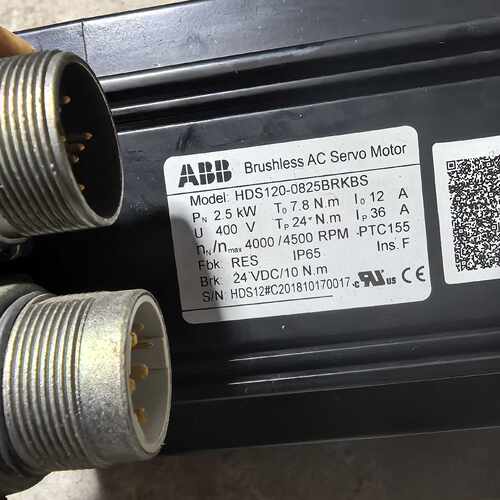 议价ABB伺服电机，HDS120-0825BRKBS01，原装正维修