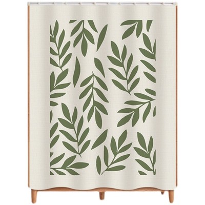 柜子隔断魔术贴装饰帘轨道隔断帘