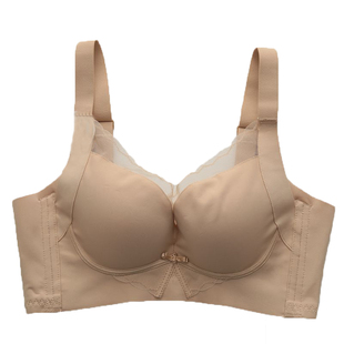 安琪儿内衣女软钢圈薄款冰淇淋杯聚拢收副乳调整型文胸罩2807B杯