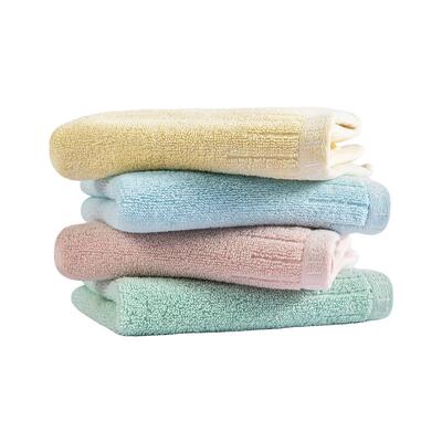 三利儿童方巾纯棉洗脸擦手小毛巾