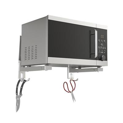 304不锈钢壁挂微波炉架子烤箱架