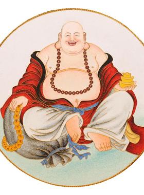 玄关抽象画诗翼掐丝珐琅彩坐盘