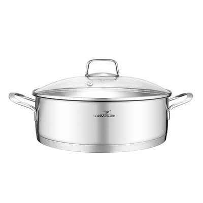 304食品级不锈钢加厚复底家用