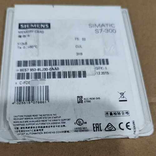 询价-6ES7 953-8LJ30-0AA0，512KB，储