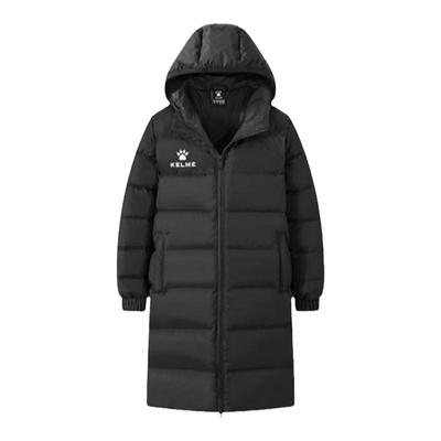 卡尔美长款羽绒服儿童冬训体育生