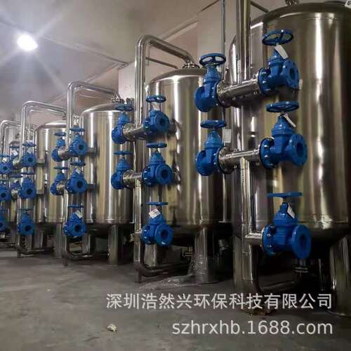 湖北农改水机械过滤器不锈钢活性炭过滤罐山泉水一体化处理