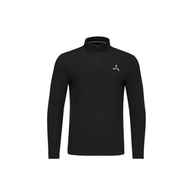 李宁1990男士小立领长袖