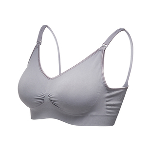 母爱三十七度哺乳文胸聚拢防下垂大码喂奶文胸孕妇内衣怀孕期胸罩