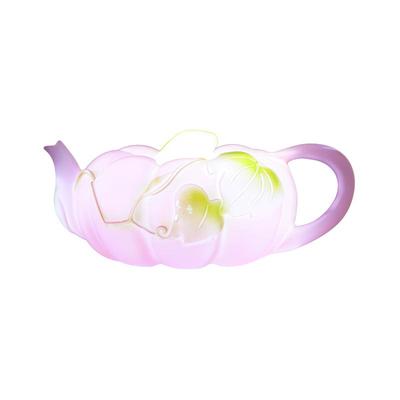 新粉彩金瓜执壶冰箱贴