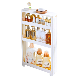 7cm10/15浴室超窄缝隙收纳柜卫生间门后边柜极窄小推车夹缝置物架