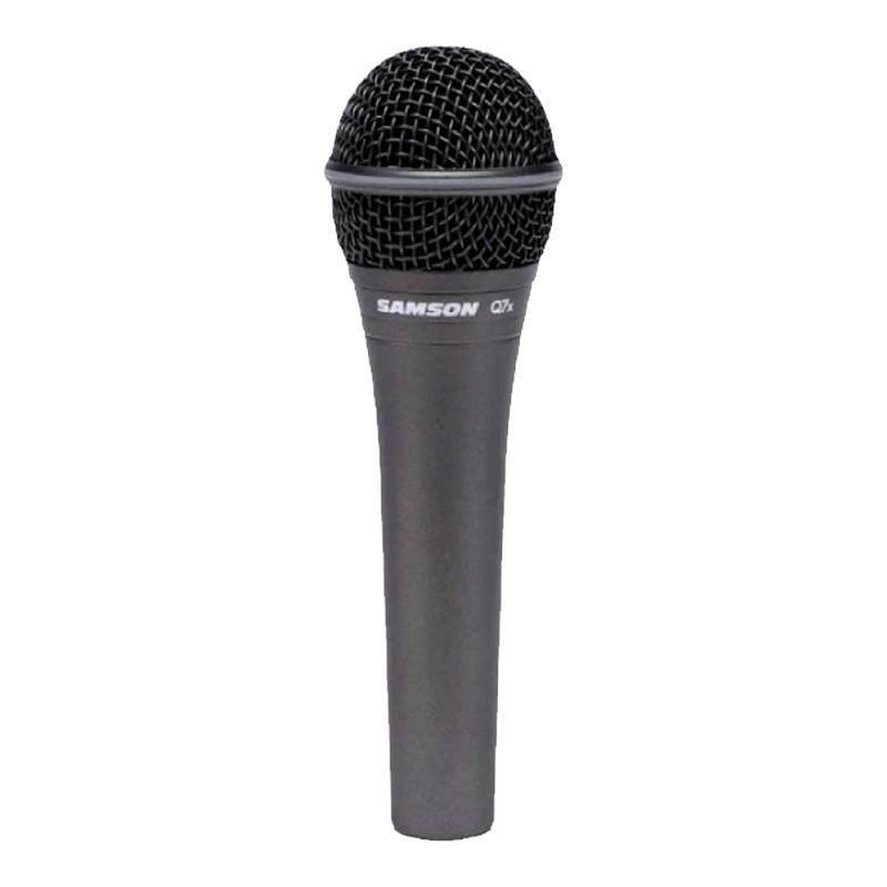Samson/山逊Q7X人声K歌动圈麦克风录音家用声卡直播唱歌设备话筒