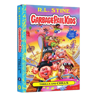 英文原版 Thrills And Chills Garbage Pail Kids Book 2 惊险和寒战 垃圾桶小子系列2 精装 英文版 进口英语原版书籍