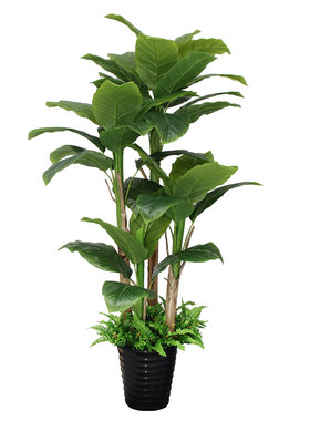 仿真植物假盆栽大型塑料假花