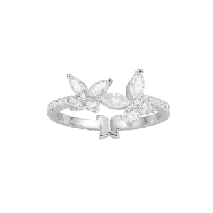 APM Monaco蝴蝶戒指925银气质轻奢高级指环女手饰送人情人节礼物