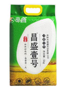 昌盛东北万昌稻花香大米一级长粒