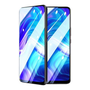 适用红米10x4G钢化膜10x5G手机膜全屏覆盖防摔护眼9A高清抗指纹防爆抗蓝光redmi无白边十玻璃刚化屏保贴膜黑