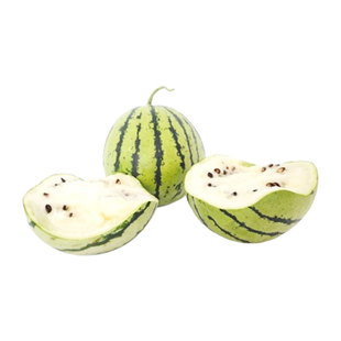 萨斯喀彻温省奶油西瓜种子洁白香甜皮薄多汁传家宝春秋花园盆栽
