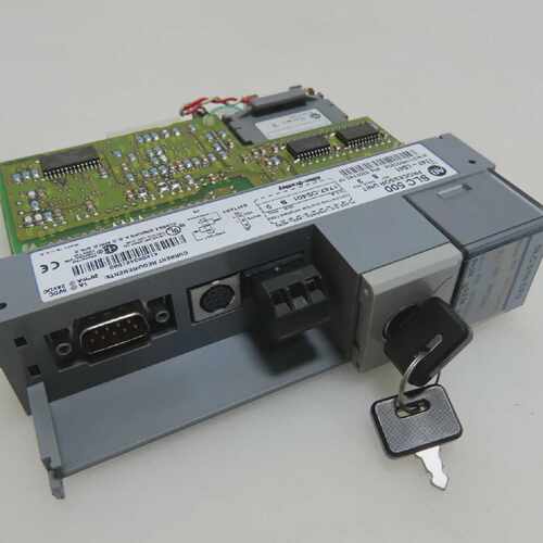 AB USED SLC500, 1747-L541 PROCESSOR UNIT W/ Key PLC-I-10707A