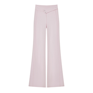 EDGII 2025SS新品女士运动微喇裤芭杆瑜伽裤运动中高腰健身裤