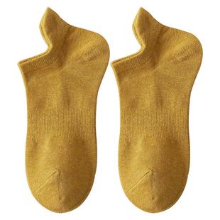 袜子女短袜春秋纯棉吸汗夏季薄款日系可爱全棉低帮女士浅口船袜