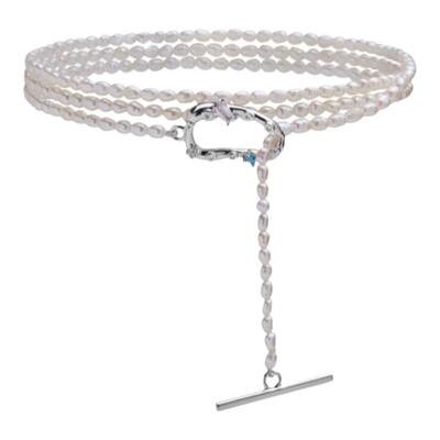 PEARLONA章鱼OT扣珍珠项链多用途