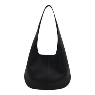 PANLULUPAN小众原创春款荔枝纹头层牛皮真皮托特女包质感韩国网红