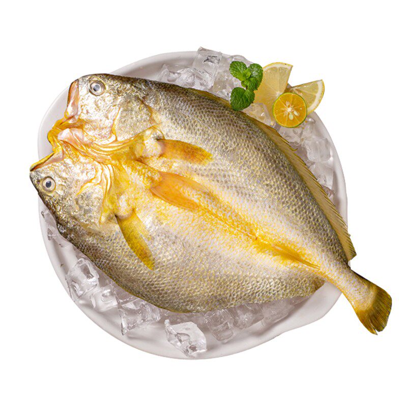 【立即付定金!所有女生直播间】三都港三去黄花鱼300g(2条)*4