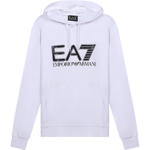 【自营】Emporio Armani Ea7 男士连帽长袖卫衣 6KPM62 PJ05Z套头