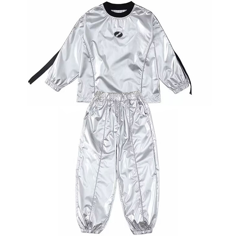 儿童科技感机器人太空服演出服